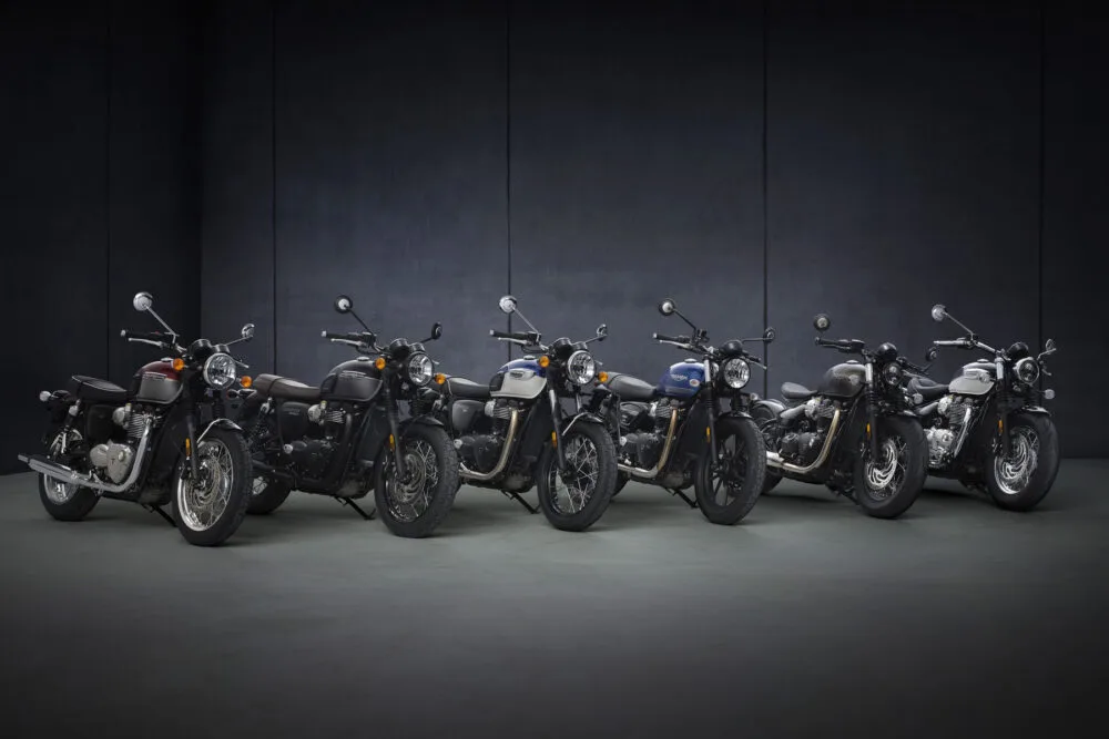 2021 triumph bonneville family