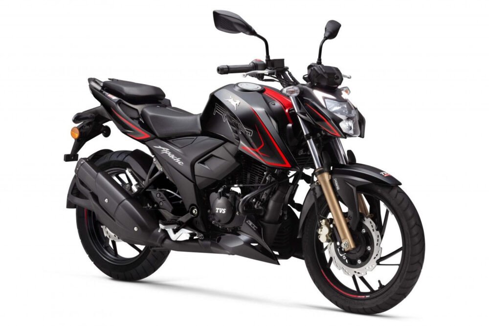 2021 tvs apache rtr 200 single channel abs