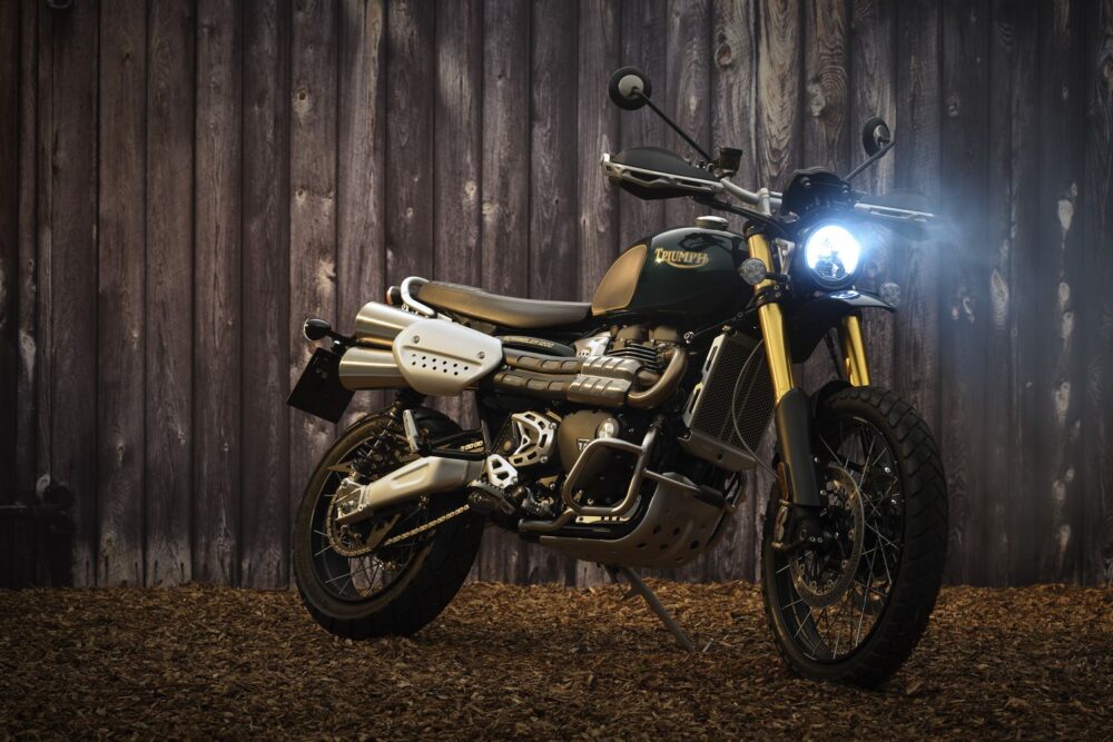 2021 triumph scrambler 1200 steve mcqueen edition right front