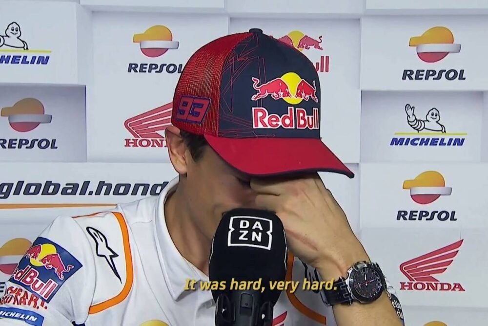 marquez tears
