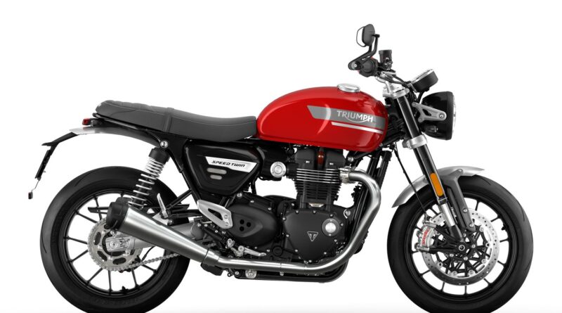 2021 triumph speed twin red right side