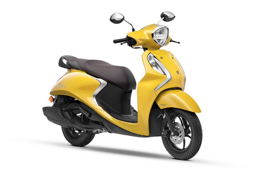 yamaha fascino 125 fi hybrid yellow