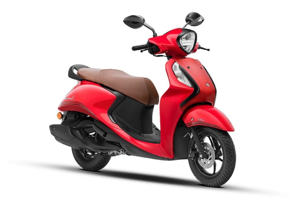 yamaha fascino 125 fi hybrid red