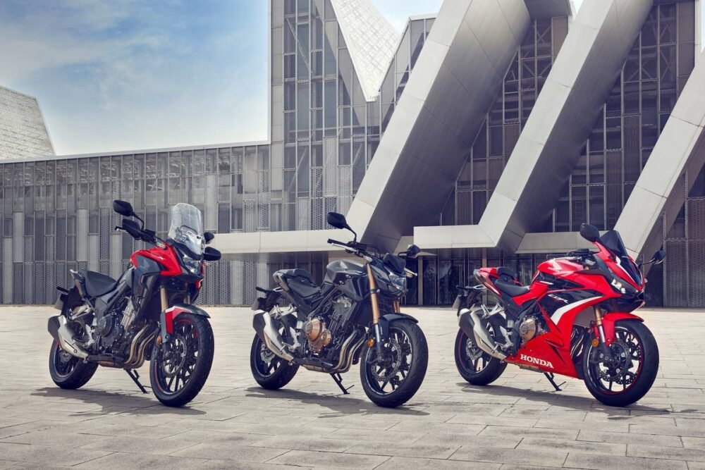 2022 honda trio 500cc line