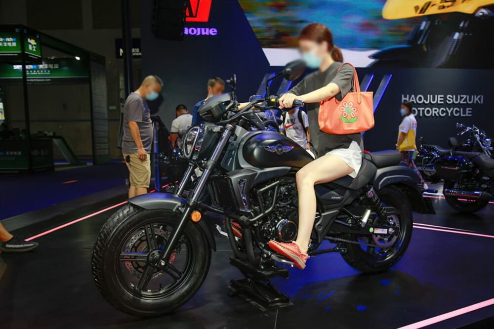 2022 haojue tr300 custom cruiser
