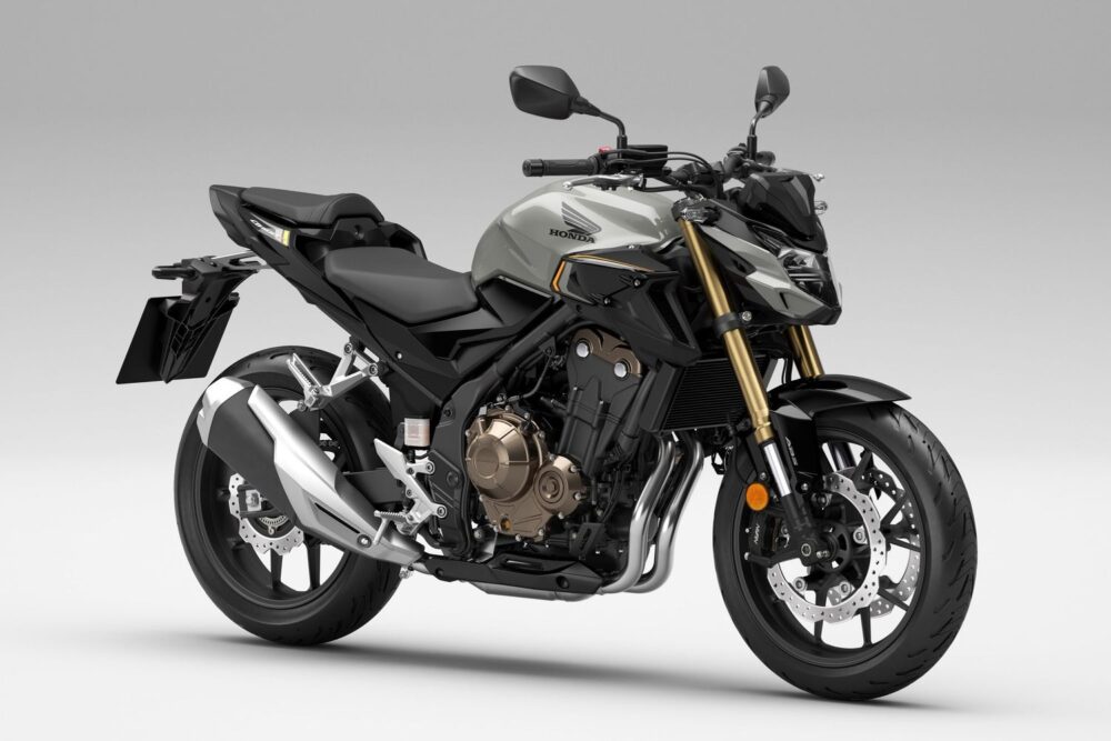 2022 honda cb500f gray