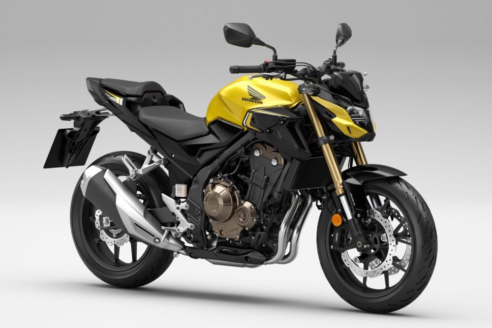 2022 honda cb500f yellow