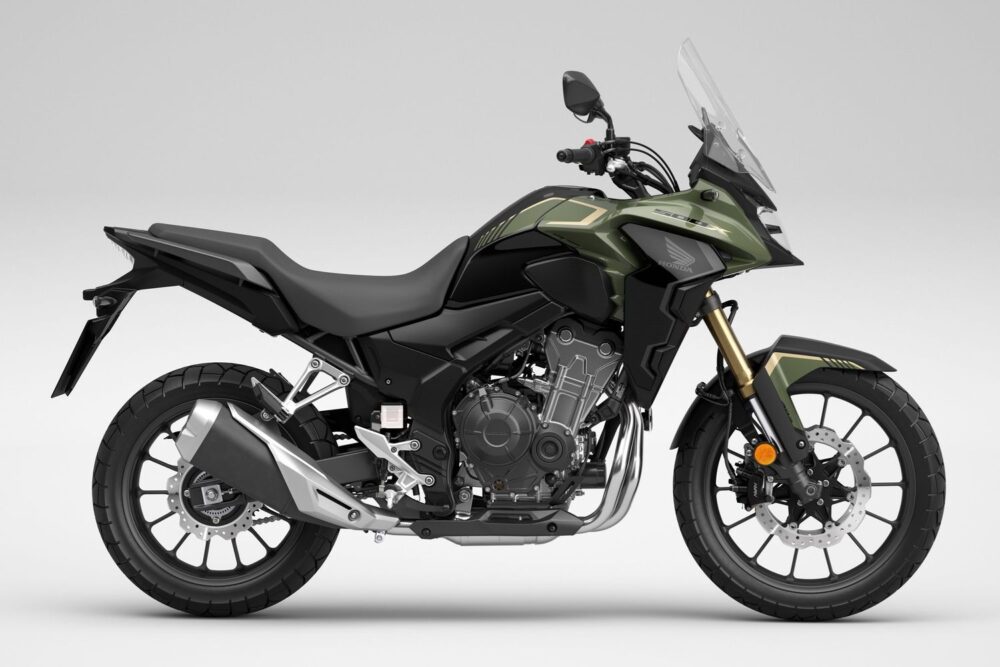 2022 honda cb500x green right side