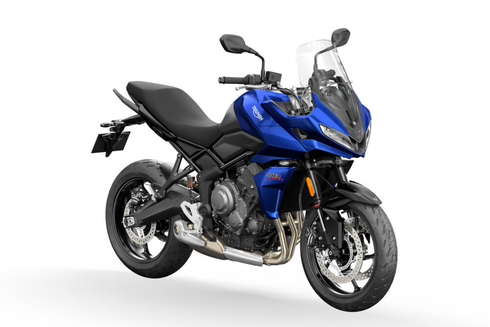 2022 tiger sport 660 blue front