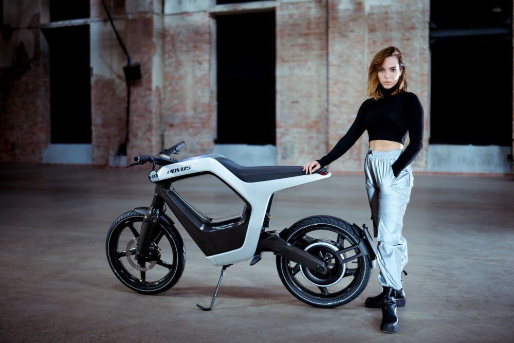 novus electric bike carbon fiber