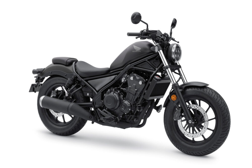 2022 Honda CMX500 Rebel gets a new green color in Europe