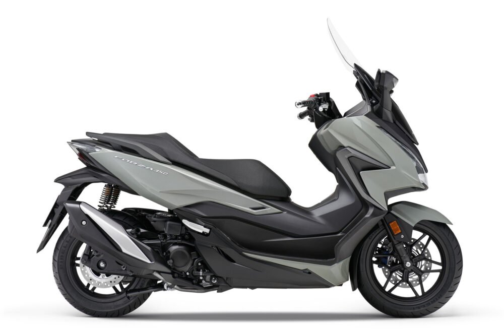 2022 honda forza 350 metallic grey