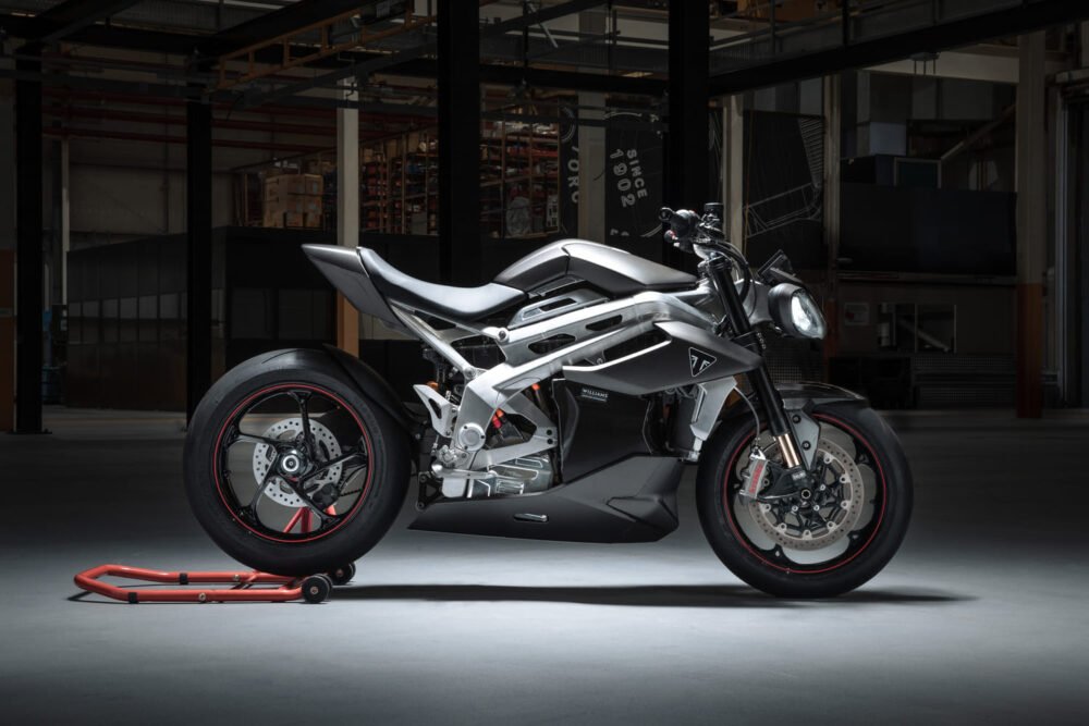 triumph electric motorcycle prototype