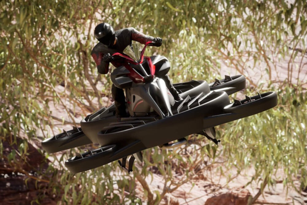 xturismo flying motorcycle