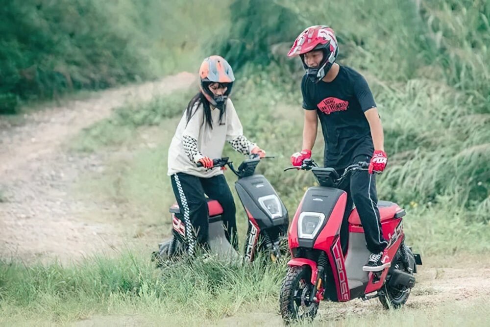 honda u-be cross electric scooter