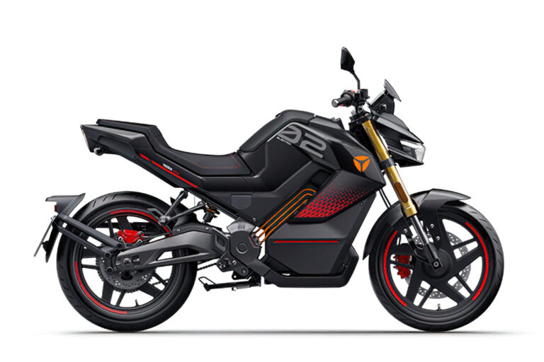 Yadea presents Kneeness VFD at CES 2023, its modern electric motorcycle