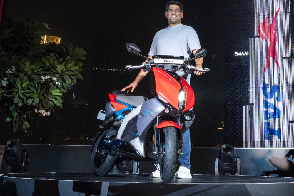 tvs x electric scooter