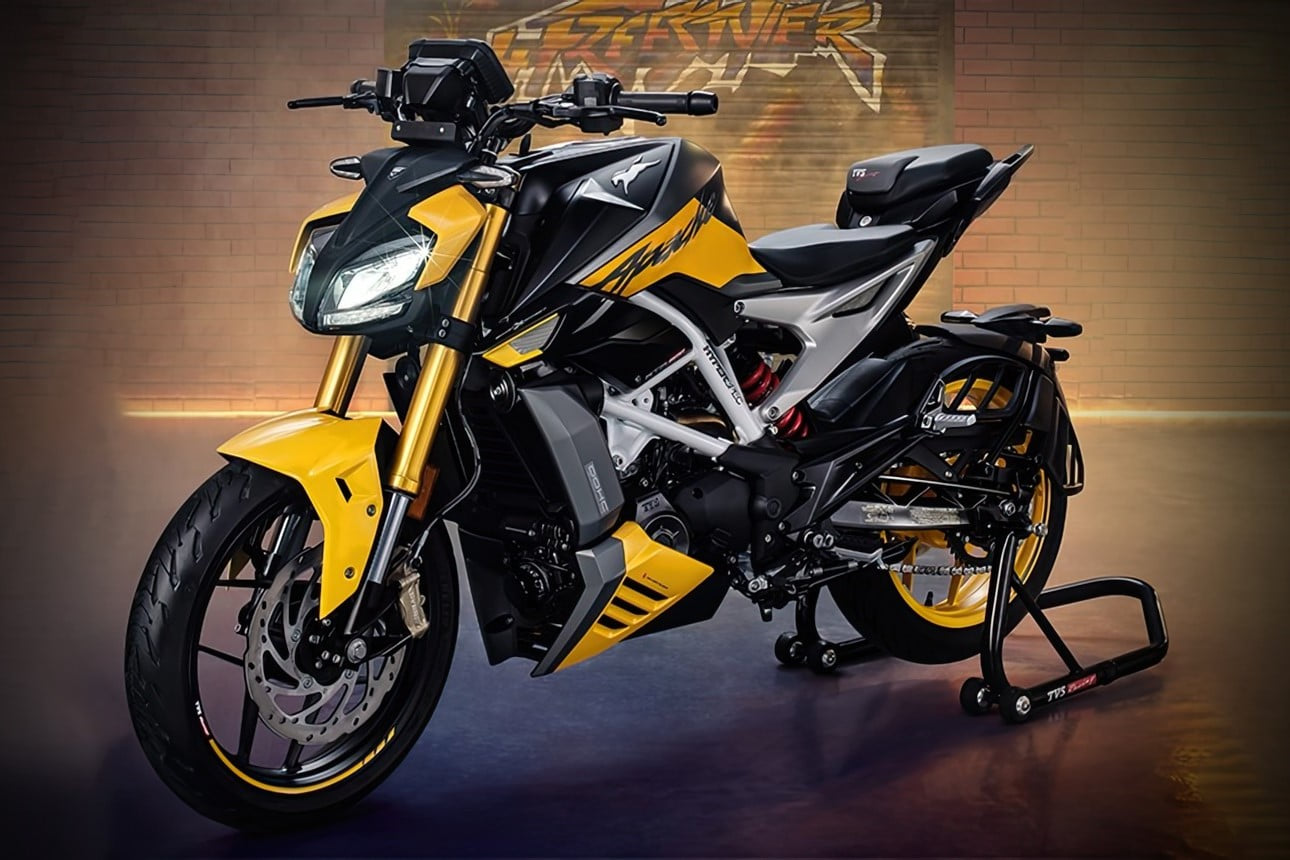 Unveiling The 2024 TVS Apache RTR 310 A Marvel Of Cyborg Inspired 