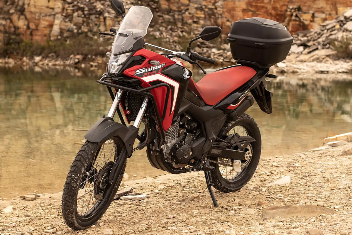 Unveiling the 2024 Honda Sahara 300 An Interesting 300cc Adventure Beast