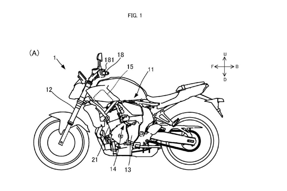 yamaha patent for MT-07