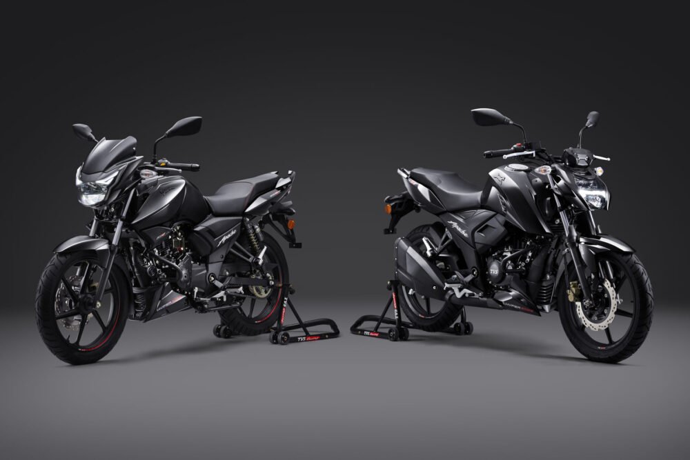 apache rtr 160 black edition