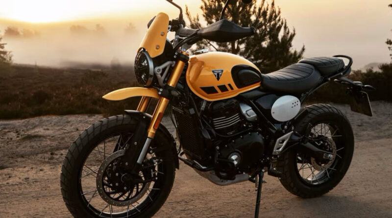 2026 triumph scrambler 400xc